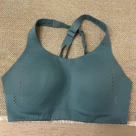 Lululemon AirSupport Bra High Support, 36DD Tidewater Teal / Vapor - Picture 8 of 13